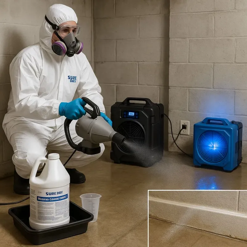 Sanitization and Odor Removal process in Canyon Lake, TX