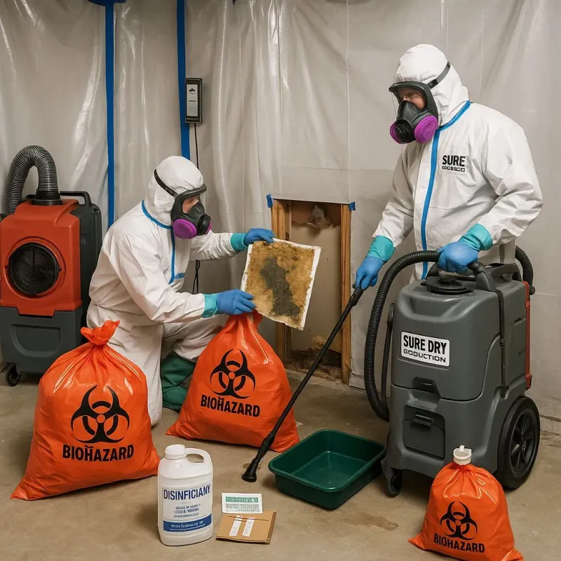 Contaminated Water Handling Protocols process in Canyon Lake, TX