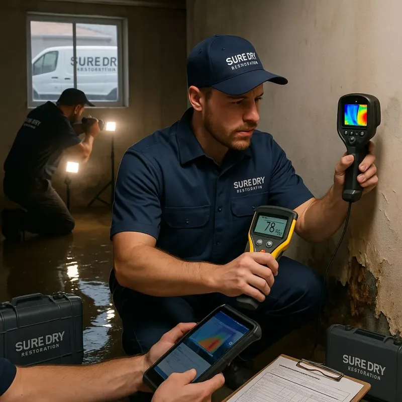Initial Assessment and Documentation process in Canyon Lake, TX