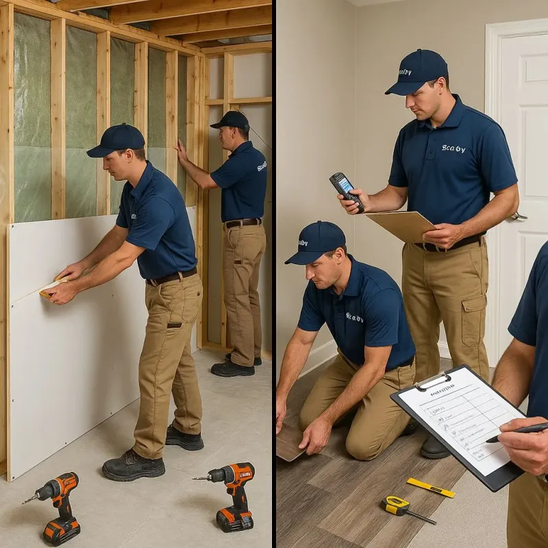 Repairs and Reconstruction process in Canyon Lake, TX
